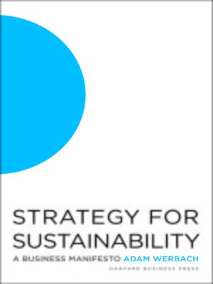 cover image of Strategy for Sustainability